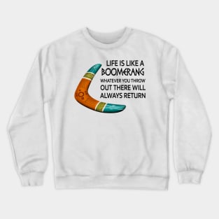 Boomerang Crewneck Sweatshirt